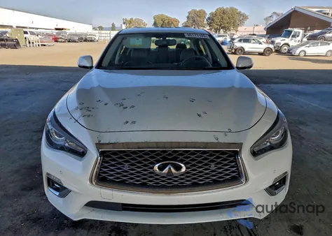 2023 Infiniti Q50 Luxe z USA, uszkodzony, nr VIN JN1EV7BPXPM510324